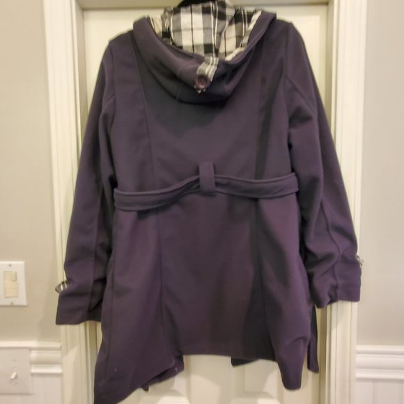 Mengsha belted coat - Picture 3 of 5